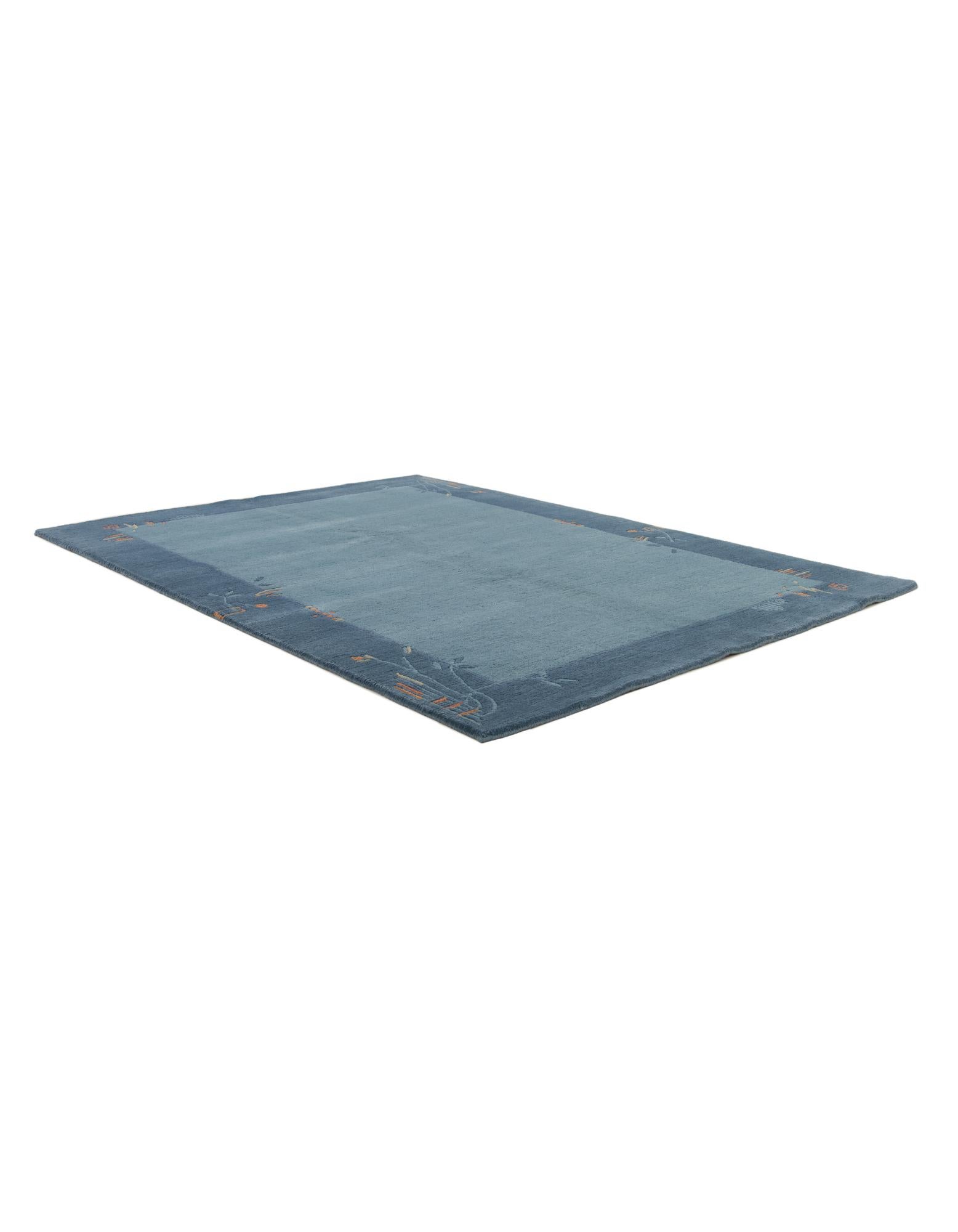 4' 9 x 6' 7 Hand Knotted Nepal Wool Rug