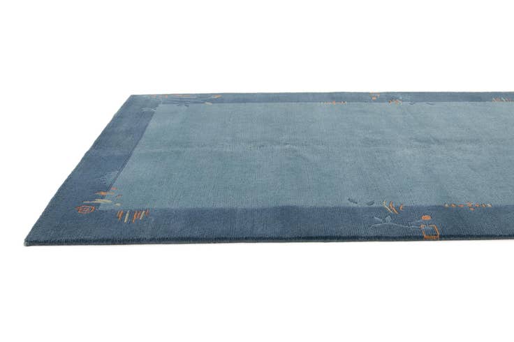 Detail image of 4' 9 x 6' 7 Hand Knotted Nepal Wool Rug