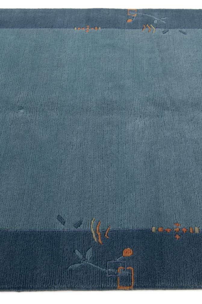 4' 9 x 6' 7 Hand Knotted Nepal Wool Rug