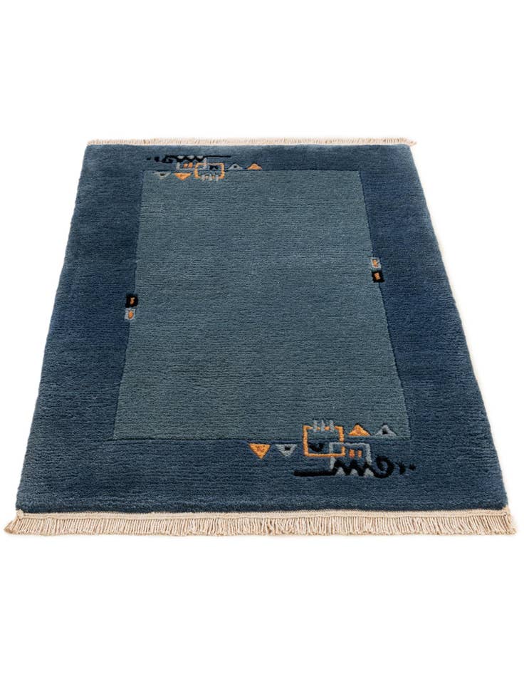 Detail image of 2' 1 x 3' 1  Hand Knotted Nepal Wool Rug