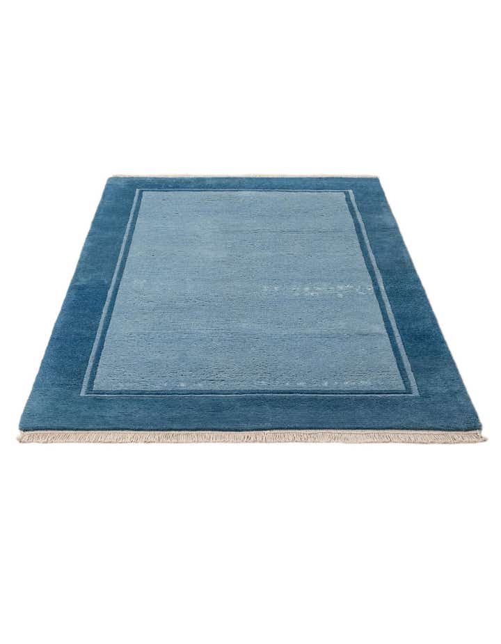 4' 1 x 5' 10 Hand Knotted Nepal Wool Rug