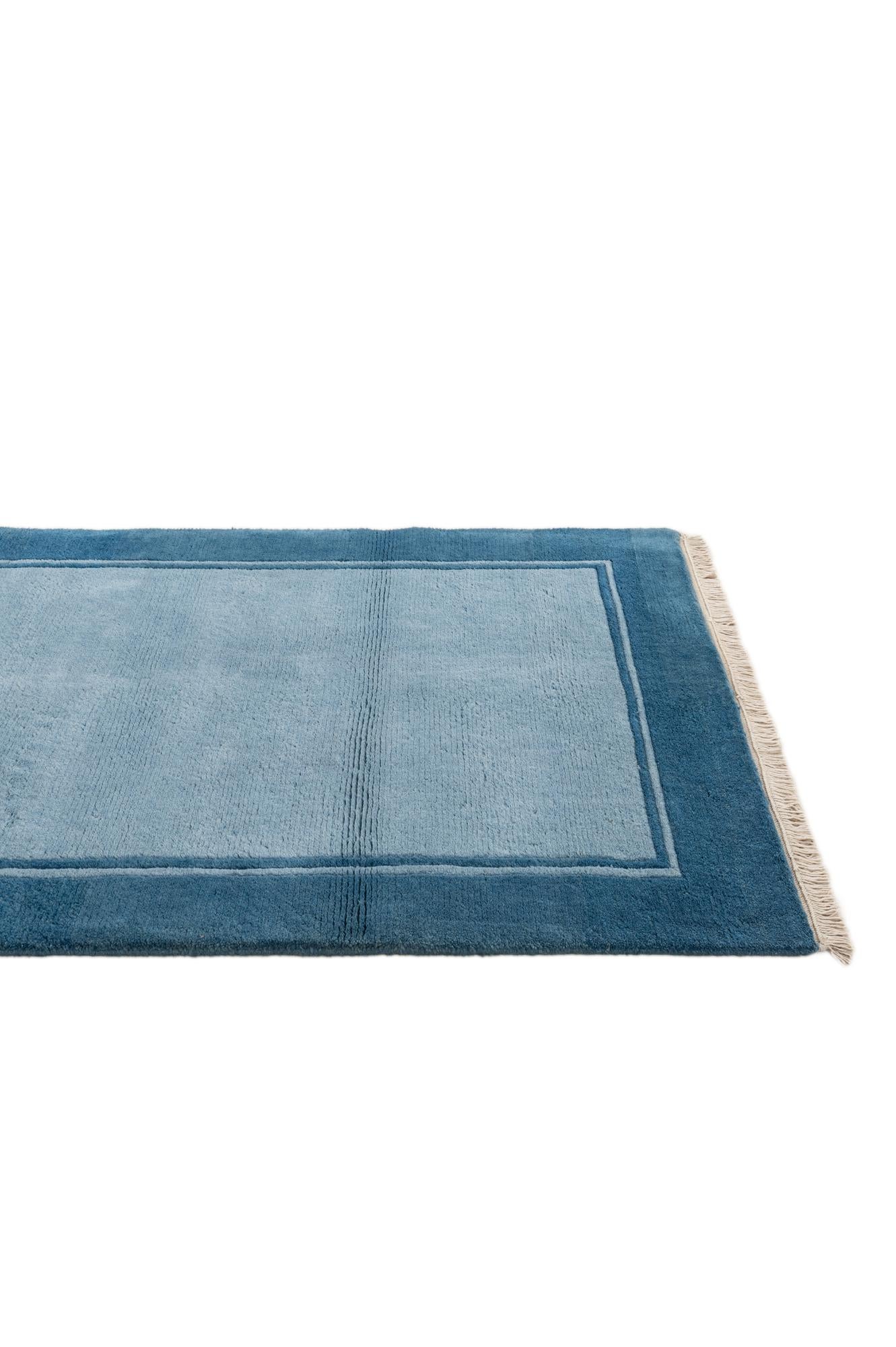 4' 1 x 5' 10 Hand Knotted Nepal Wool Rug