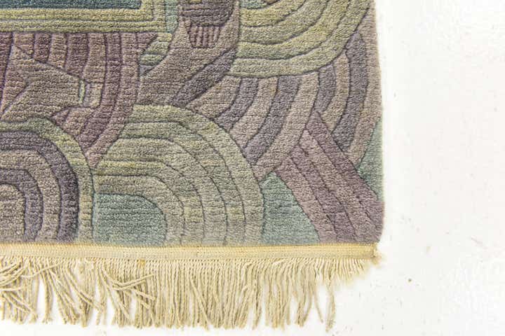 5' 6 x 7' 10 Hand Knotted Nepal Wool Rug