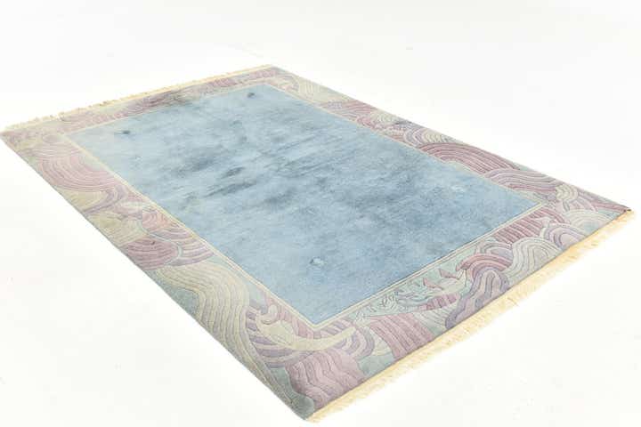 5' 6 x 7' 10 Hand Knotted Nepal Wool Rug