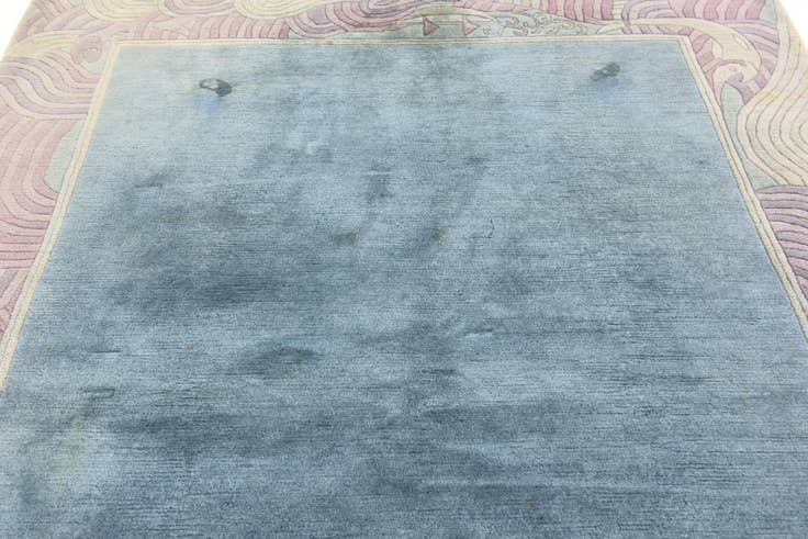 Detail image of 5' 6 x 7' 10 Hand Knotted Nepal Wool Rug