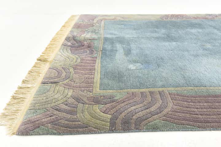 5' 6 x 7' 10 Hand Knotted Nepal Wool Rug