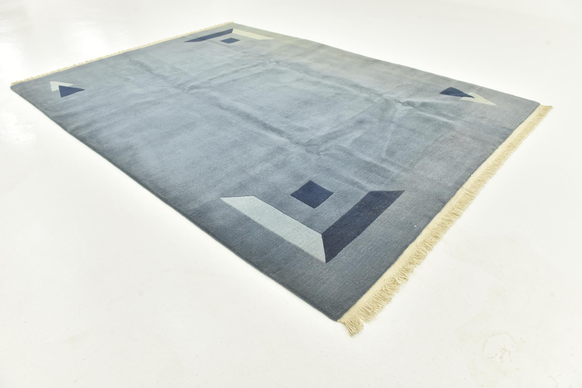 8' 2 x 11' 2 Hand Knotted Nepal Wool Rug