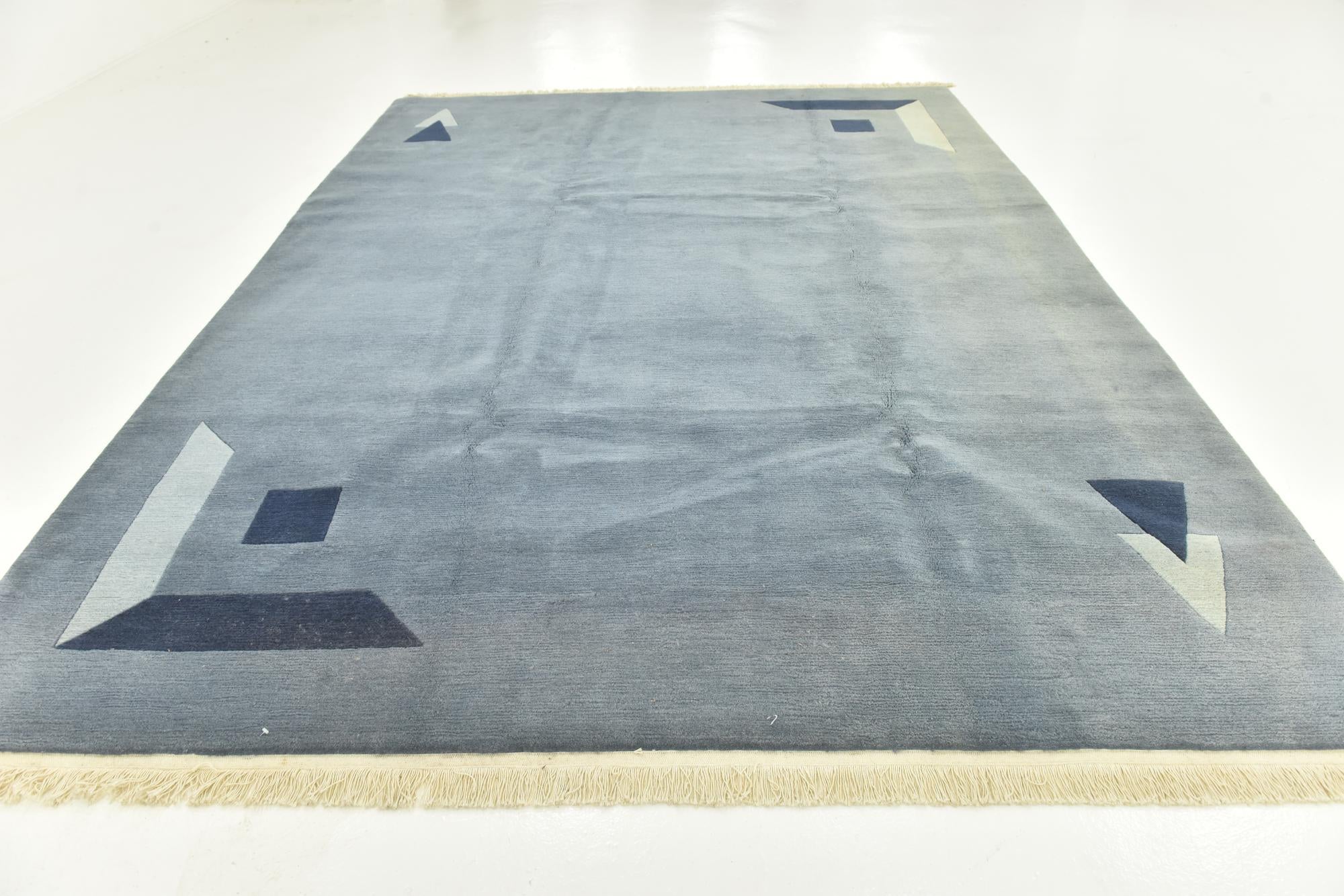8' 2 x 11' 2 Hand Knotted Nepal Wool Rug