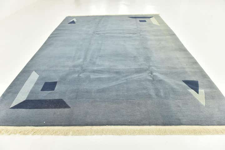 250cm x 340cm Noué main Népal Tapis Laine