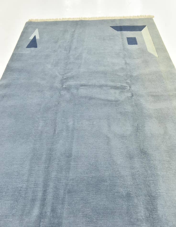 Detail image of 8' 2 x 11' 2  Hand Knotted Nepal Wool Rug