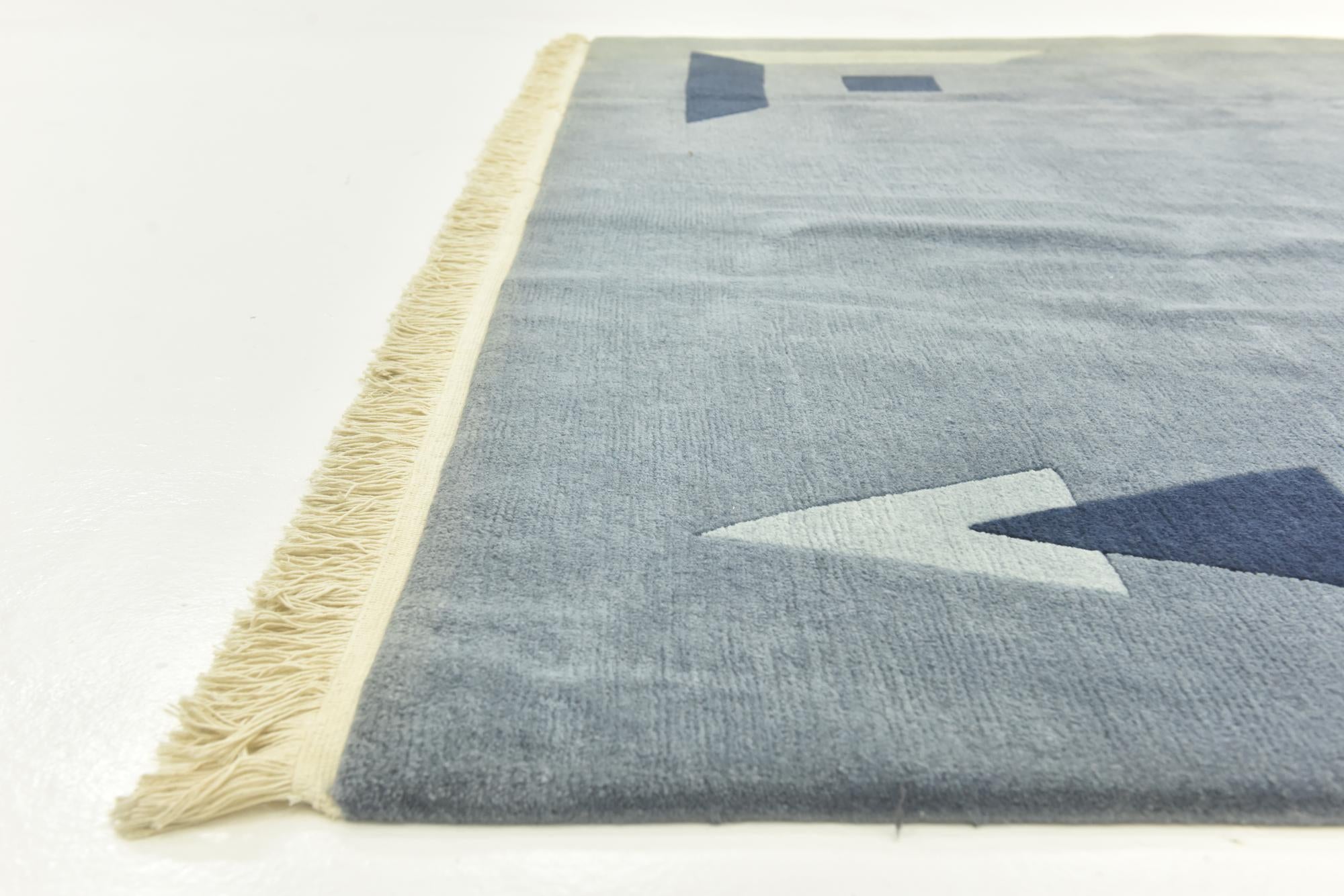 8' 2 x 11' 2 Hand Knotted Nepal Wool Rug