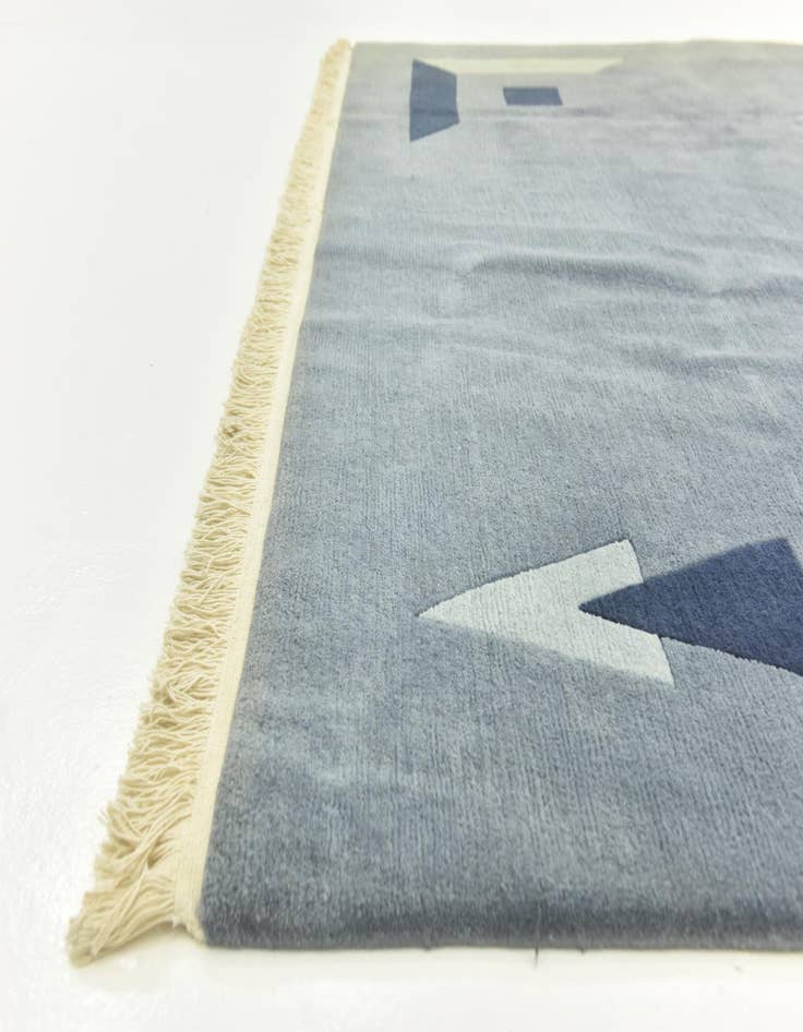 Detail image of 8' 2 x 11' 2  Hand Knotted Nepal Wool Rug