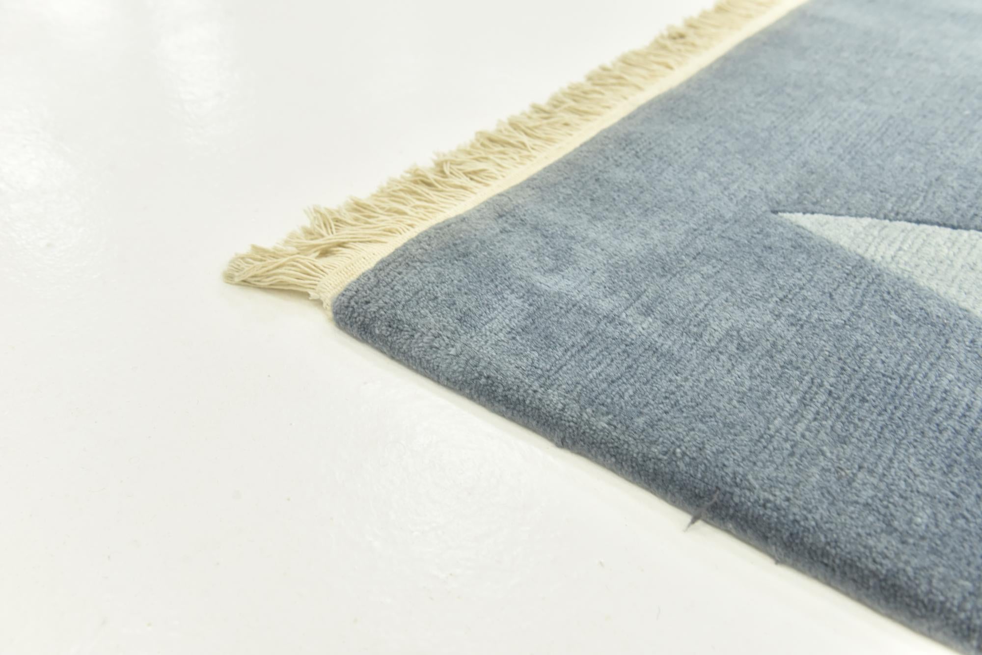 8' 2 x 11' 2 Hand Knotted Nepal Wool Rug