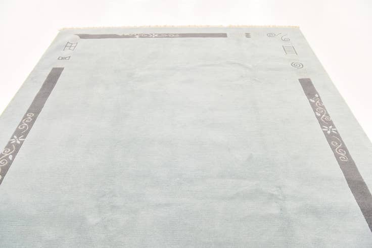 Detail image of 7' 4 x 9' 2 Hand Knotted Nepal Wool Rug