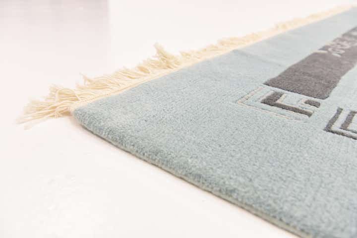 7' 4 x 9' 2 Hand Knotted Nepal Wool Rug