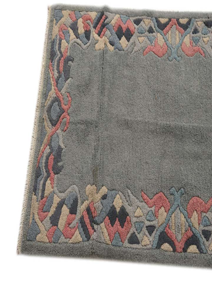 2' 5 x 4' 7 Hand Knotted Nepal Wool Rug