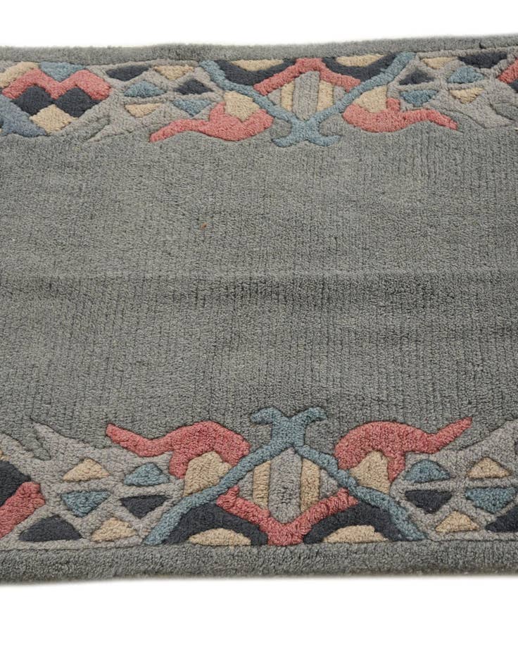 Detail image of 2' 5 x 4' 7  Hand Knotted Nepal Wool Rug