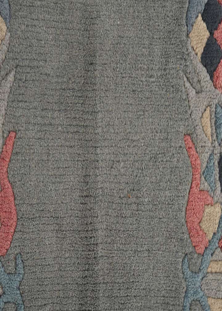 2' 5 x 4' 7 Hand Knotted Nepal Wool Rug