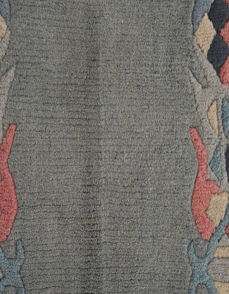 Detail image of 2' 5 x 4' 7  Hand Knotted Nepal Wool Rug