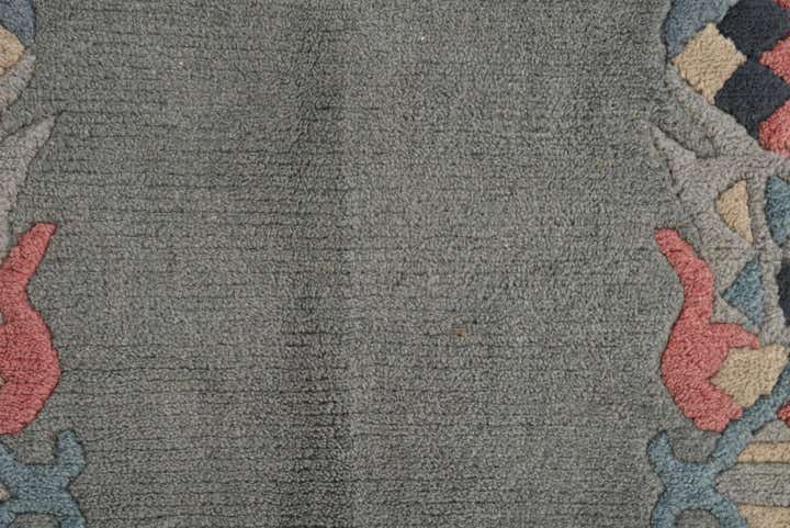 2' 5 x 4' 7 Hand Knotted Nepal Wool Rug