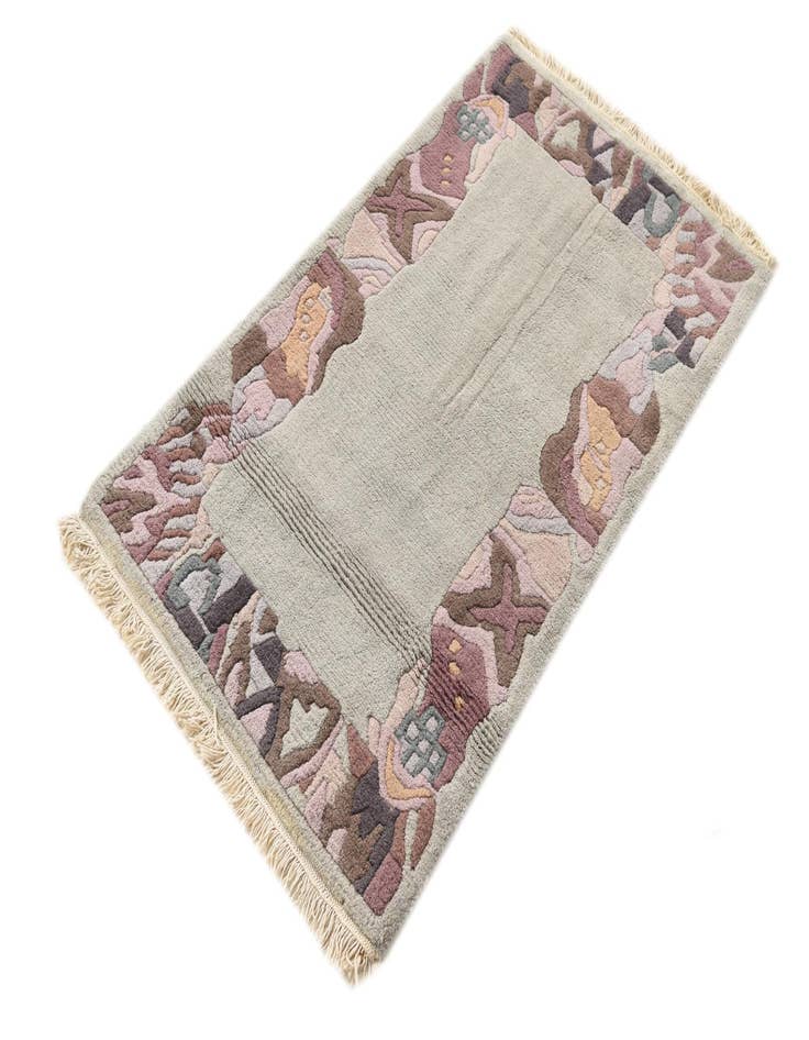 Detail image of 2' 6 x 4' 9  Hand Knotted Nepal Wool Rug