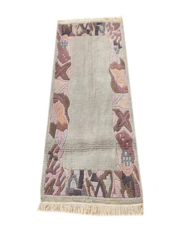 Detail image of 2' 6 x 4' 9  Hand Knotted Nepal Wool Rug