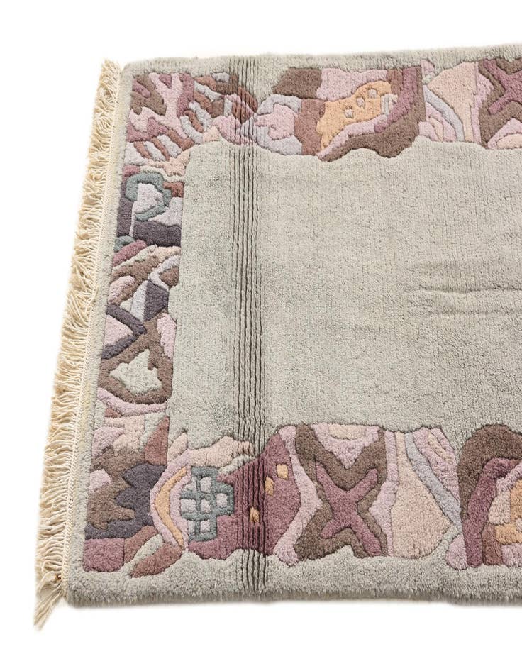 Detail image of 2' 6 x 4' 9  Hand Knotted Nepal Wool Rug