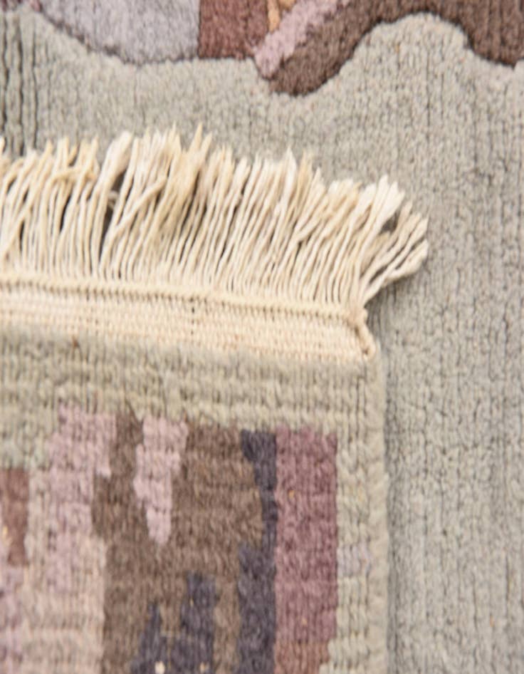 Detail image of 2' 6 x 4' 9  Hand Knotted Nepal Wool Rug