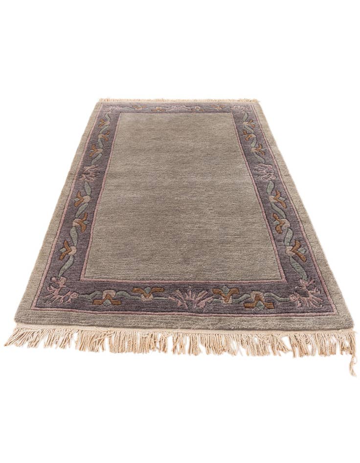 Detail image of 3' 2 x 5' 3  Hand Knotted Nepal Wool Rug