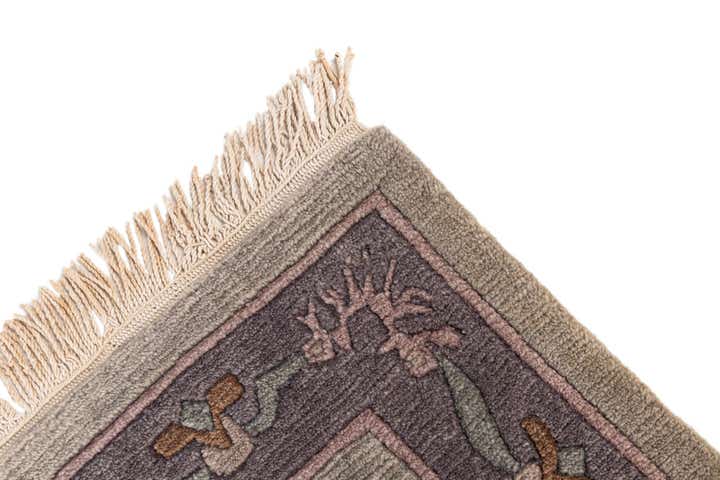3' 2 x 5' 3 Hand Knotted Nepal Wool Rug