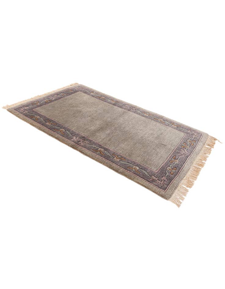 Detail image of 3' 2 x 5' 3 Hand Knotted Nepal Wool Rug