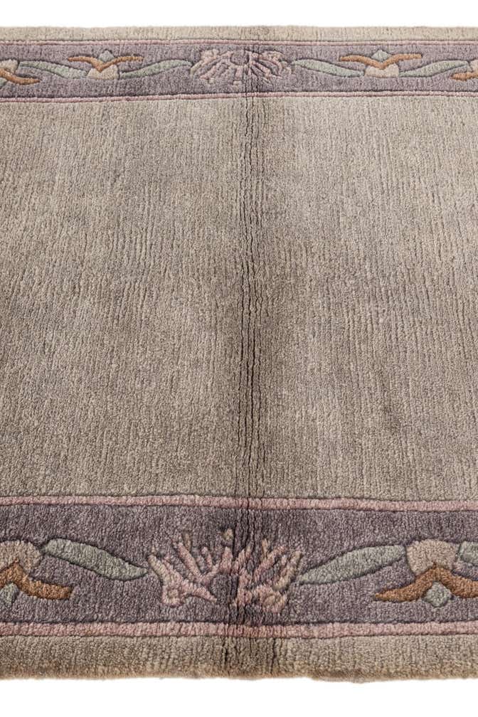 3' 2 x 5' 3 Hand Knotted Nepal Wool Rug