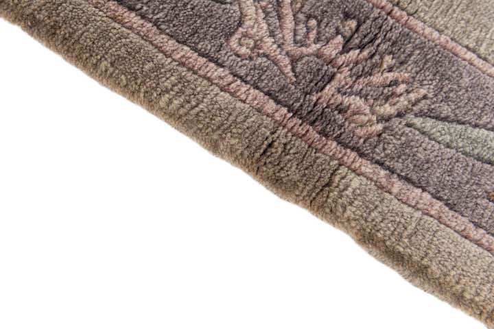 3' 2 x 5' 3 Hand Knotted Nepal Wool Rug