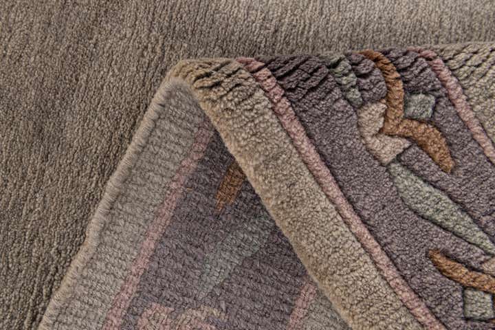3' 2 x 5' 3 Hand Knotted Nepal Wool Rug