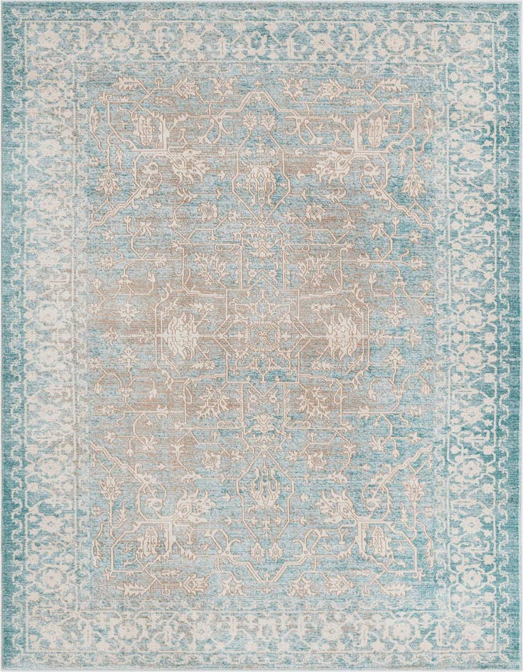 Detail image of 5' x 8' New Vintage Rug