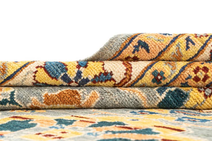 Detail image of 7' 10 x 9' 8 Hand Knotted Oushak Rug
