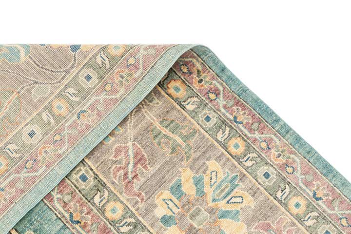 10' x 14' 1 Hand Knotted Oushak Rug