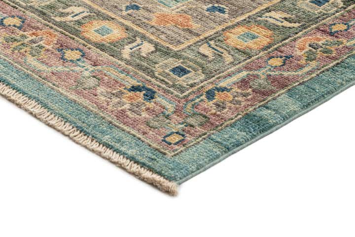 10' x 14' 1 Hand Knotted Oushak Rug