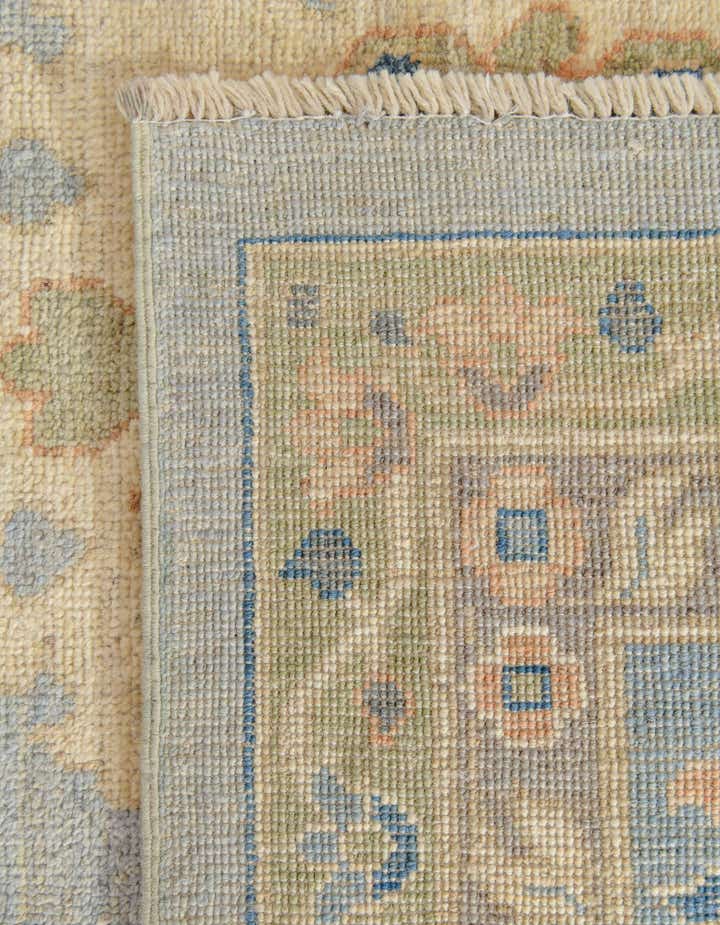 11' 5 x 14' 8 Hand Knotted Oushak Wool Rug