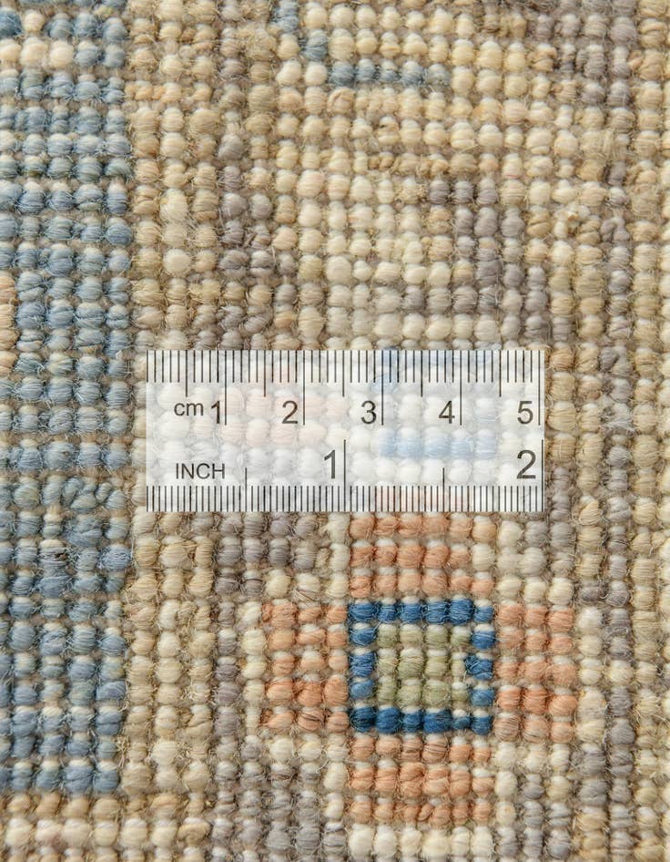 Detail image of 11' 5 x 14' 8 Hand Knotted Oushak Wool Rug