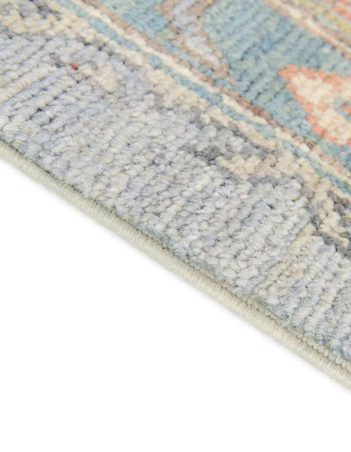 13' 2 x 17' 8 Hand Knotted Oushak Wool Rug