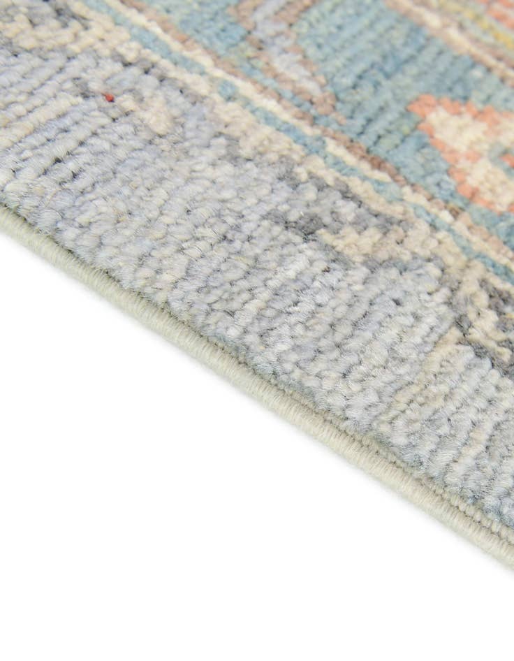 Detail image of 13' 2 x 17' 8 Hand Knotted Oushak Wool Rug