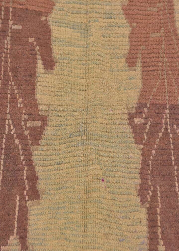 6' 6 x 9' 6 Hand Knotted Oushak Wool Rug