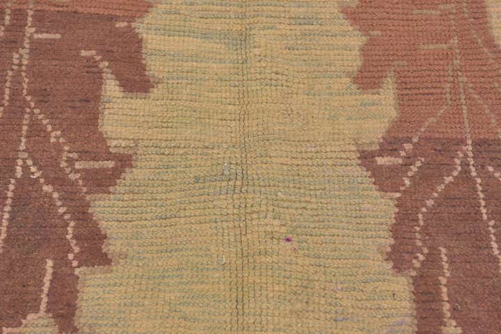 6' 6 x 9' 6 Hand Knotted Oushak Wool Rug