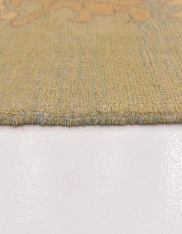 Detail image of 6' 6 x 9' 6 Hand Knotted Oushak Wool Rug