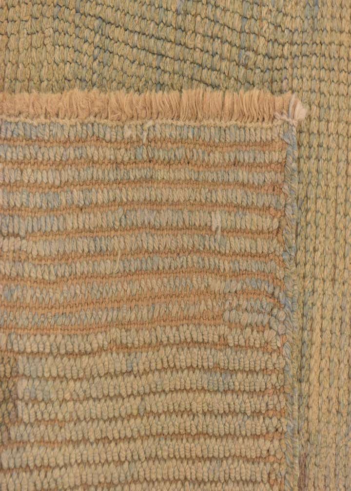 6' 6 x 9' 6 Hand Knotted Oushak Wool Rug