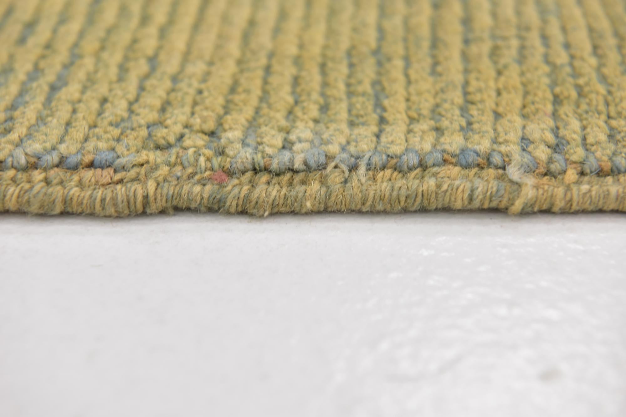 4' 7 x 6' 9 Hand Knotted Oushak Wool Rug