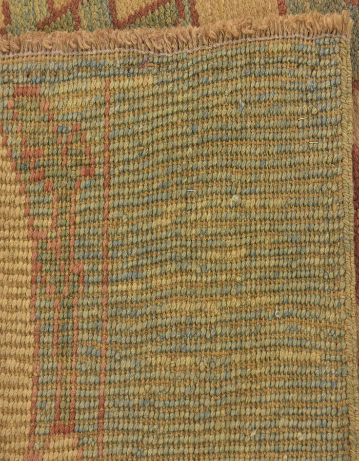 Detail image of 4' 7 x 6' 9  Hand Knotted Oushak Wool Rug