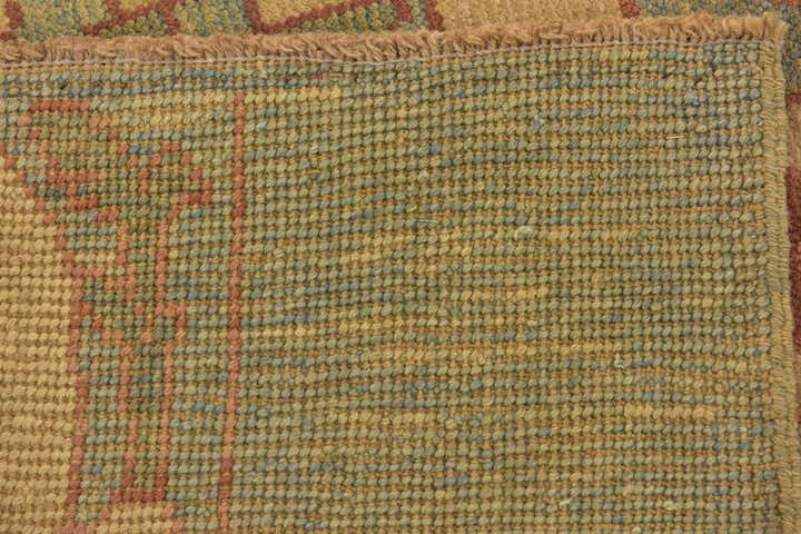 4' 7 x 6' 9 Hand Knotted Oushak Wool Rug