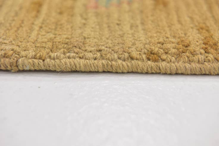 Detail image of 4' 3 x 6' 5 Hand Knotted Oushak Wool Rug